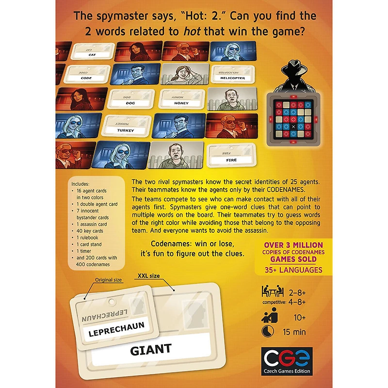 Czech Games Edition Codenames XXL - Édition anglaise
