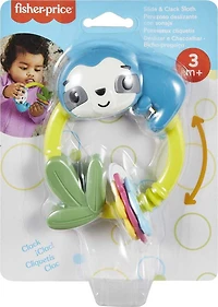 Fisher-Price Paresseux cliquetis, sensoriel et motricité fine