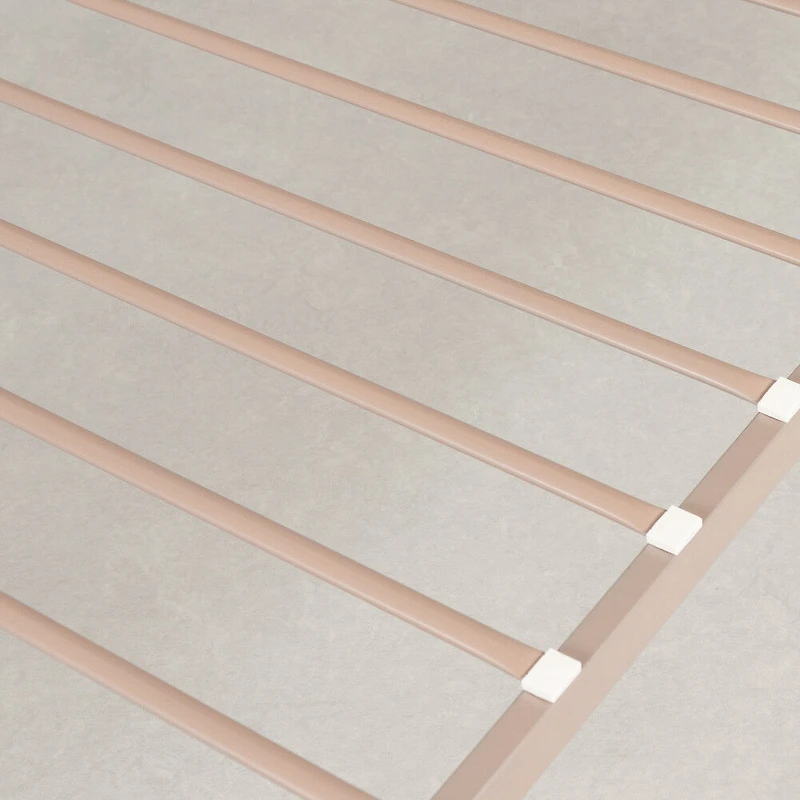 Summer Breeze Lit de jour en métal Simple Rose