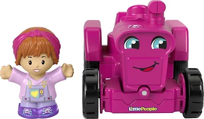 Fisher-Price Little People Barbie Tracteur de ferme, figurine