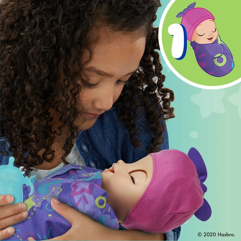 Baby Alive Baby Grows Up (Dreamy) - Shining Skylar or Star Dreamer, Growing and Talking Baby Doll