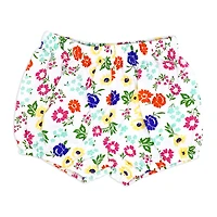 Sterling Baby 2 Piece Poplin Tiered Dress: Multi Floral