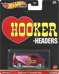 Hot Wheels - Véhicule Custom 77 Dodge Van