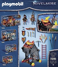 Tour d'attaque mobile des Burnham Raiders - Playmobil