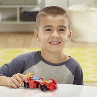 Transformers Rescue Bots Academy, figurine convertible Hot Shot de 11 cm