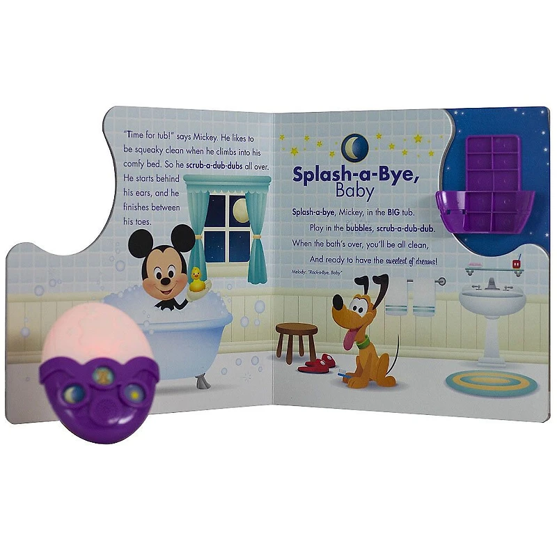 Disney Baby Sleepy Stories – Take-Along Songs Nightlight (Histoires pour s'endormir de Disney Baby – Veilleuse musicale).