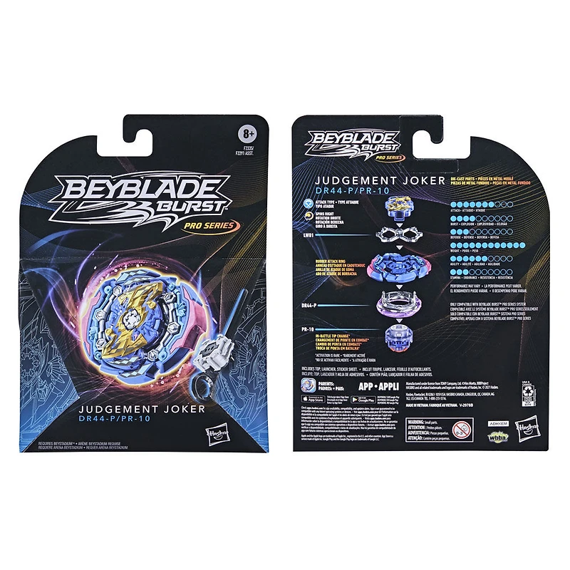 Beyblade Burst Pro Series, Trousse de départ Judgement Joker