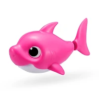 Robo Alive Junior Mini Baby Shark Series 1 Battery-Powered Swim Bath Toy by ZURU - 1 per order, colour may vary (Each sold separately, selected at Random)