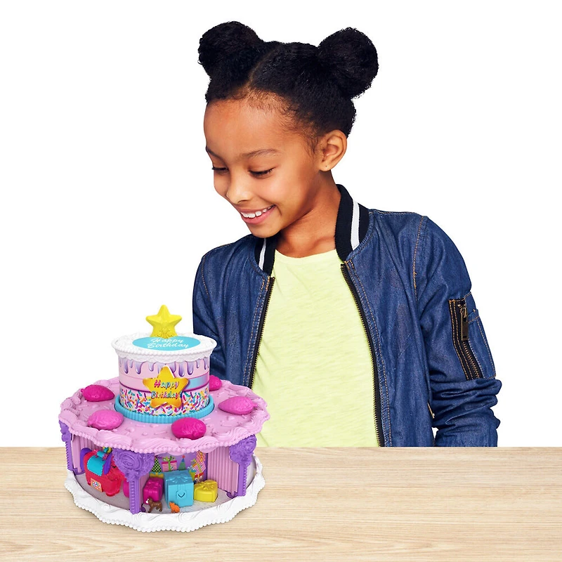 Coffret Gâteau d'Anniversaire Polly Pocket