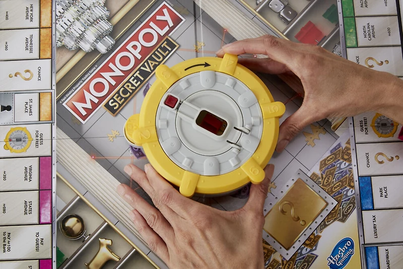 Monopoly Coffre-fort, jeu de plateau