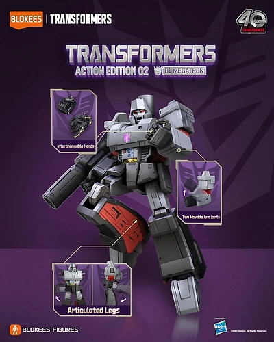 Transformes- Action Edition- Megatron - English Edition