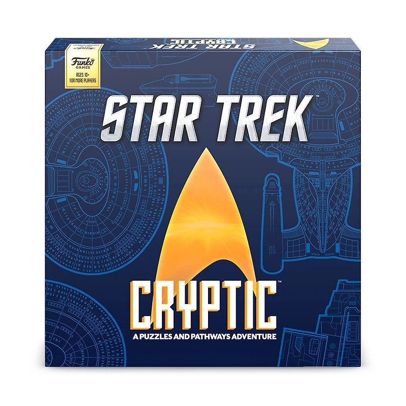 Funko Games Star Trek Cryptic Board Game - English Edition