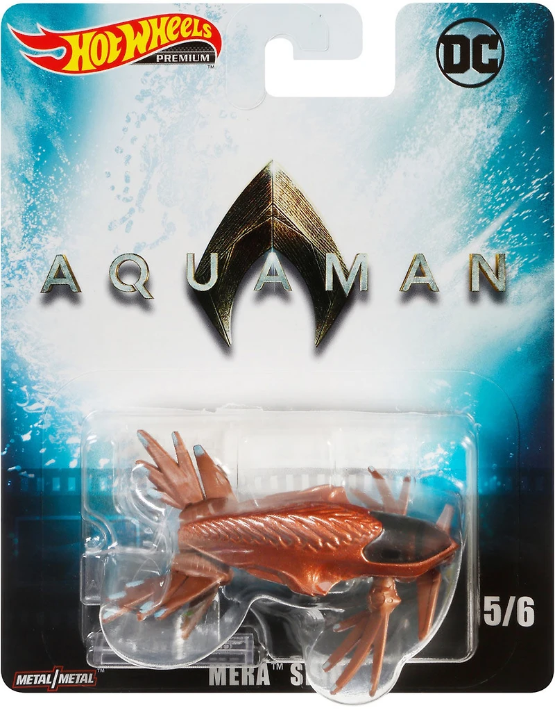 Hot Wheels - Aquaman - Véhicule Vaisseau de Mera