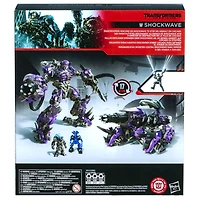 Transformers Generations Studio Series, figurine Shockwave classe Leader du film Transformers : La face cachée de la lune