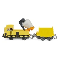 Mighty Express, Build-It Brock Push and Go Toy Train with Cargo Car