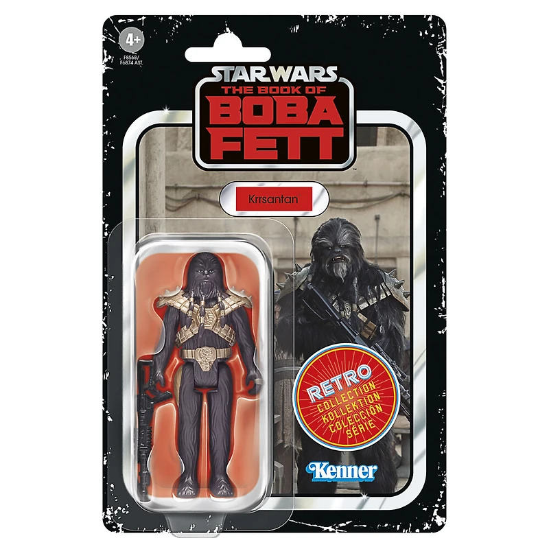 Star Wars Retro Collection, Krrsantan, figurine de 9,5 cm, Star Wars : Le livre de Boba Fett