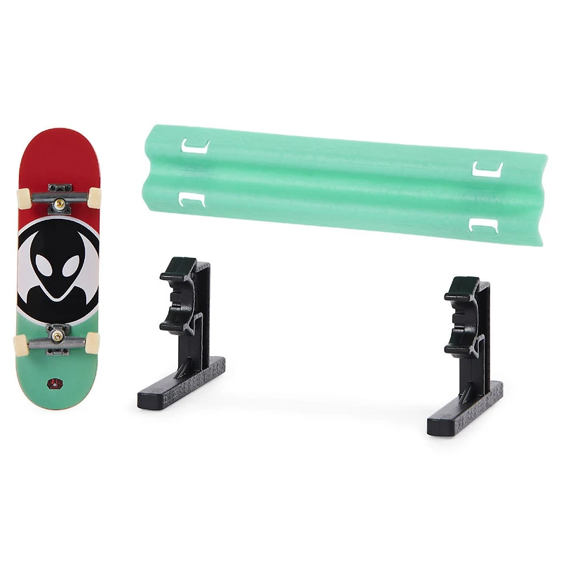Tech Deck, Street Hits, Alien Workshop Skateboards Fingerboard with Traffic Stop Obstacle