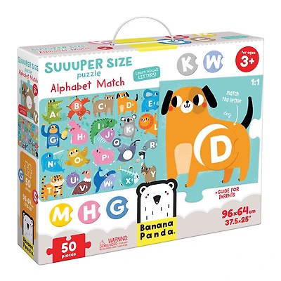 Suuuper Size Puzzle Alphabet Match