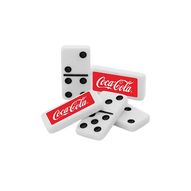 Masterpieces Puzzle Company Coca-Cola Double-Six Dominoes - English Edition