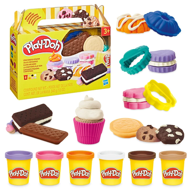 Play-Doh Jolies pâtisseries, coffret de pâte à modeler