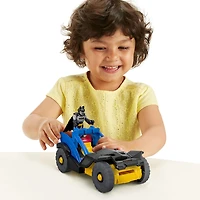 Figurine Batman et sa voiture de rallye Imaginext DC Super Friends de Fisher-Price