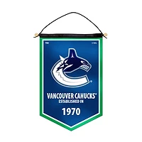 Banniere victoire des Vancouver Canucks de la LNH (12 pouces sur 18 pouces)