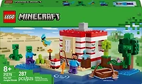 LEGO Minecraft La Maison de la Jungle TNT, Jouet de Construction à Collectionner sur le Thème du Jeu Vidéo, Cadeau Créatif pour les Amateur de Jeu Vidéo 21275