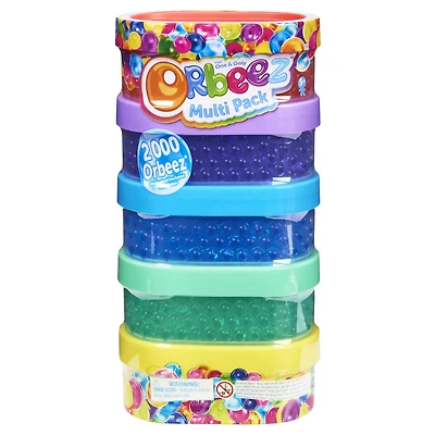 Orbeez, The One and Only, Multi Pack avec 2 000 Orbeez, billes d'eau non toxiques, jouets sensoriels