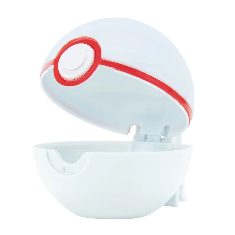 Pokémon - Ensemble de ceinture Clip ‘N Go pour ballon Poké - Poké Ball, Honor Ball (Premier Ball) et Salamèche (Charmander) no 1