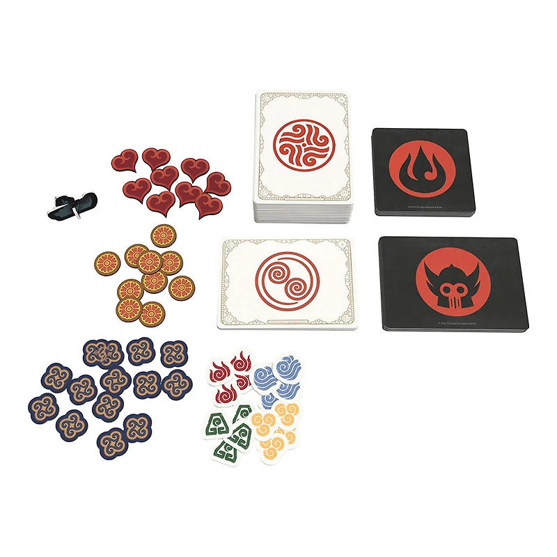 USAopoly Avatar The Last Airbender: Aang's Destiny A Cooperative Deck-Building jeu de plateau - Édition anglaise