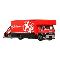 Hot Wheels-Team Transport-Voiture de course et camion de transport