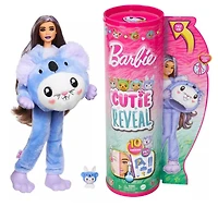 Barbie Cutie Reveal Costume-Themed Doll & Accessories with 10 Surprises, Bunny as a Koala