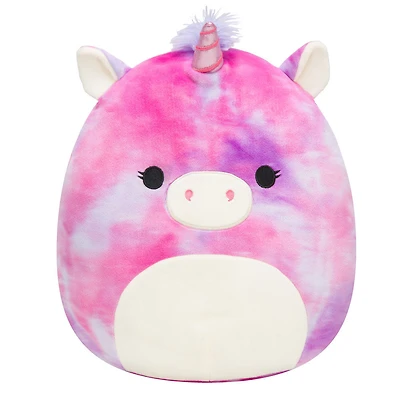 Squishmallows 12" - Lola Purple and Pink Tie-Dye Unicorn