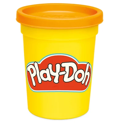 Play-Doh, pot individuel de pâte à modeler orange tropical de 112 g, jouet pour enfants