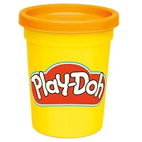 Play-Doh, pot individuel de pâte à modeler orange tropical de 112 g, jouet pour enfants