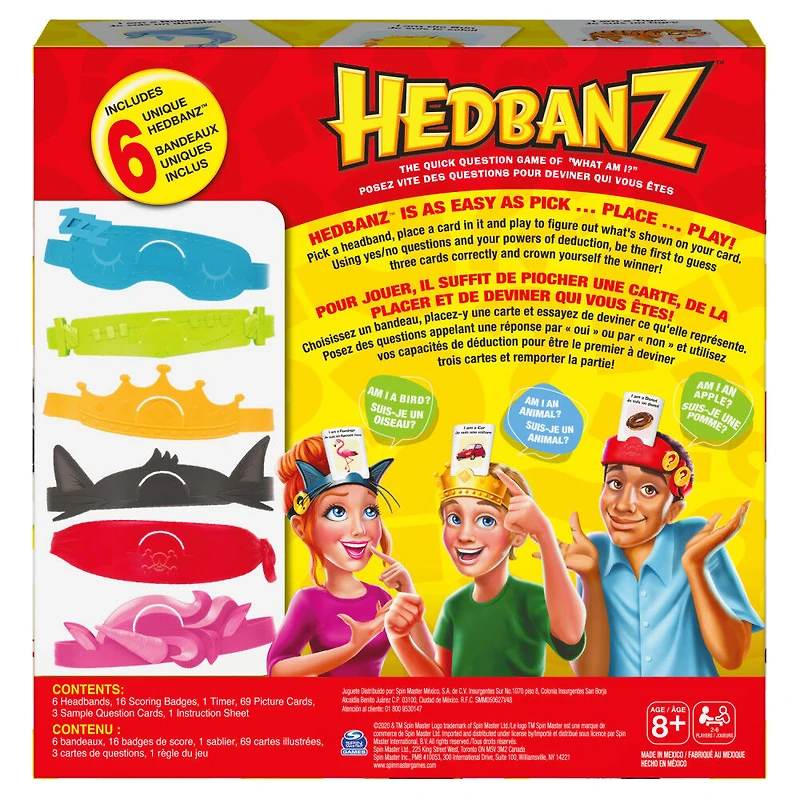 Jeu de devinettes Hedbanz