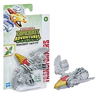 Transformers Dinobot Adventures Dinobot Strikers, figurine Dinobot Swoop, jouet convertible