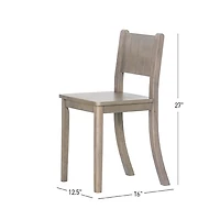 Ensemble table et chaises pour enfants Forever Eclectic Café, couleur Dusty Heather.