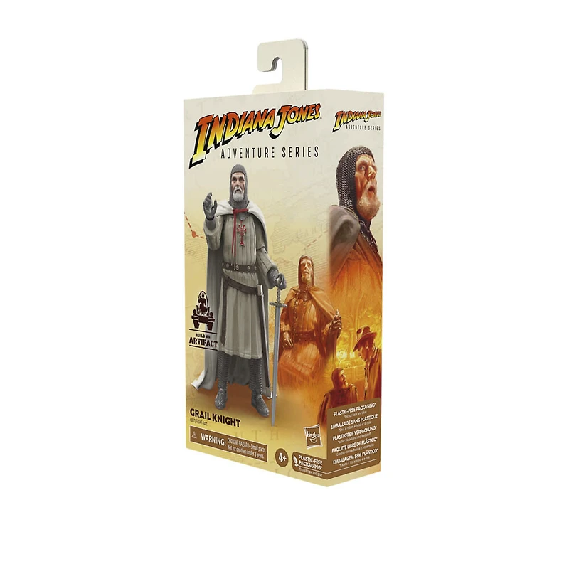 Indiana Jones et la dernière croisade, figurine Chevalier du Graal Adventure Series de 15 cm