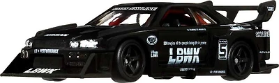 Hot Wheels Car Culture Circuit Legends Liberty Walk R34 Skyline Chase Car Vehicle