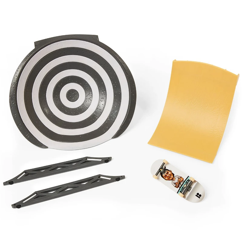 Tech Deck, Build-A-Park World Tour, Square Robert-Bajac (France), Coffret rampe avec fingerboard Signature