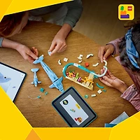 LEGO Creator 3 en 1 Les Animaux Marins : Les Magnifiques Dauphins, Jouets, Se Transforme en Hippocampe ou en Crabe 31385