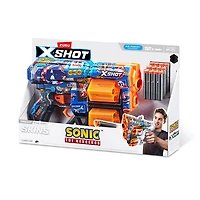 XSHOT Skins Dread Blaster - Race Team Skin (12 Darts) by ZURU