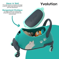 Yvolution Glider Luna Go Ride-On - Teal