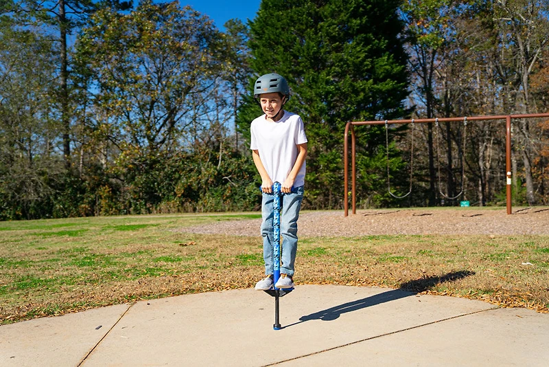 Pogo Stick Jolt - Camouflage Bleu