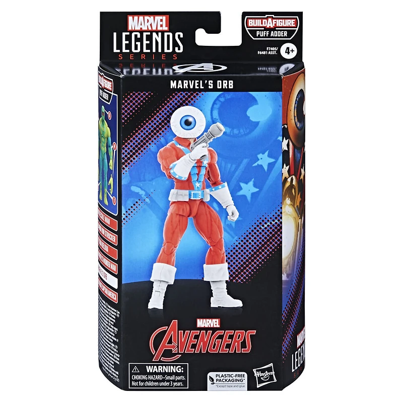 Hasbro Marvel Legends Series: Marvel's Orb des bandes dessinées classiques Marvel, figurine articulée de 15 cm