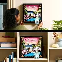 LEGO Art Le Paysage de Cerisiers en Fleurs Japonais, Décoration Murale et pour votre Intérieur 31218