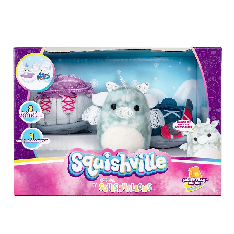 Squishville Ensemble accessoire en peluche - Squishville sur glace