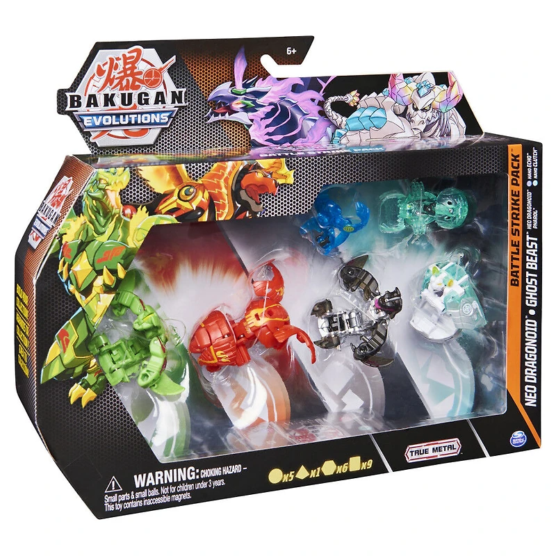 Bakugan Evolutions, Battle Strike Pack Neo Dragonoid et Ghost Beast