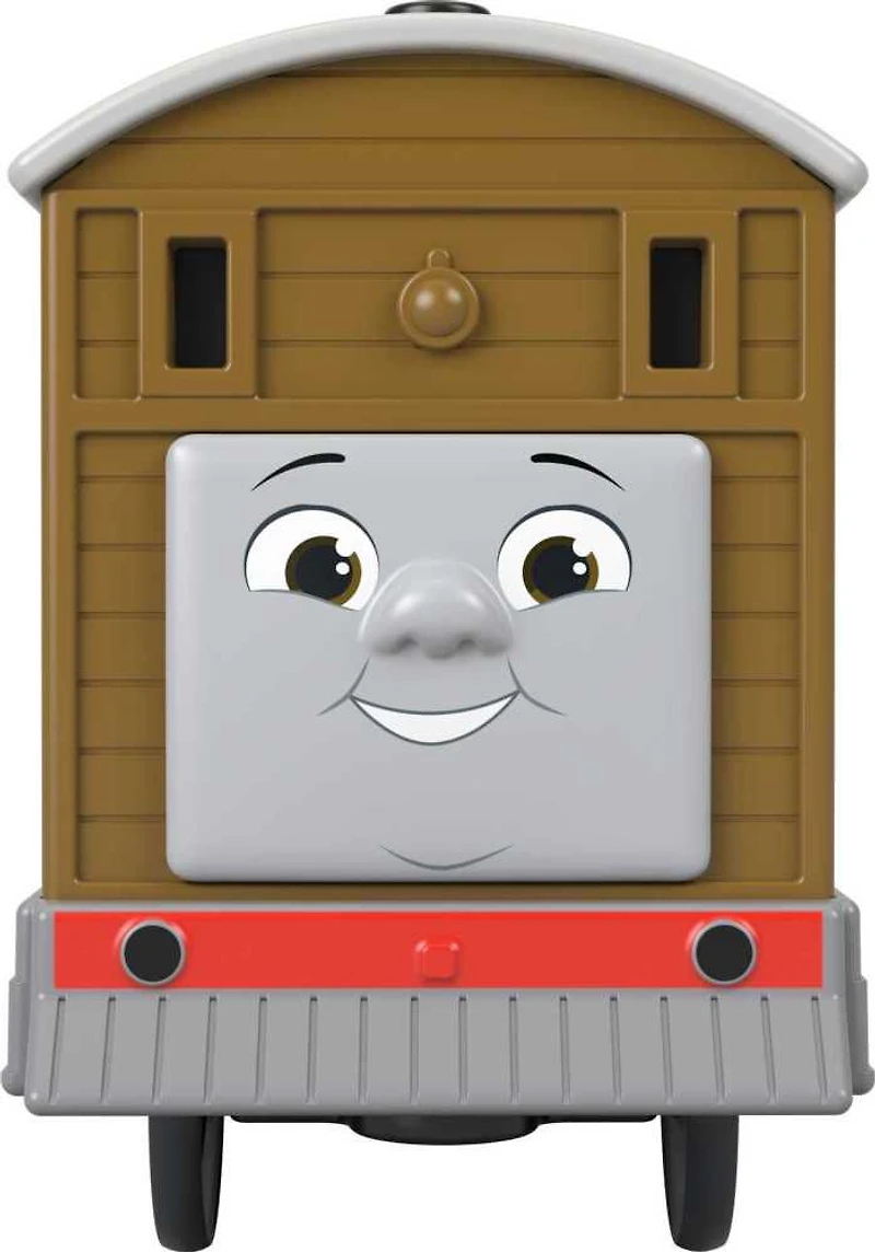 Thomas et ses amis Train jouet motorisé Locomotive Toby, wagon